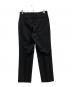 AURALEE (オーラリー) LIGHT WOOL MAX GABARDINE SLACKS ブラック サイズ:4：23000円