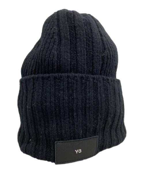 Y-3（ワイスリー）Y-3 (ワイスリー) ニット帽 ブラックの古着・服飾アイテム