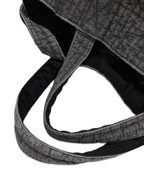 Gypsohila（ジプソフィア）Gypsohila (ジプソフィア) リボントートバッグ グレーの古着・服飾アイテム