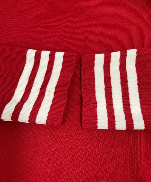 BORDERS at BALCONY（ボーダーズアットバルコニー）BORDERS at BALCONY (ボーダーズアットバルコニー) ハイネックニット レッド サイズ:Sの古着・服飾アイテム