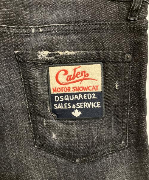 DSQUARED2（ディースクエアード）DSQUARED2 (ディースクエアード) デニムパンツ ブラック サイズ:52の古着・服飾アイテム