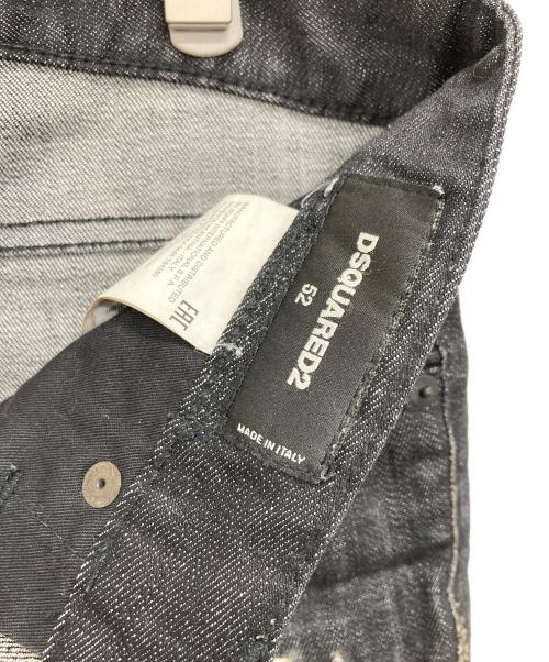 DSQUARED2（ディースクエアード）DSQUARED2 (ディースクエアード) デニムパンツ ブラック サイズ:52の古着・服飾アイテム