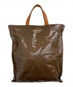 Acne studiosアクネ ストゥディオス）の古着「シャイニートートバッグ」｜ブラウン