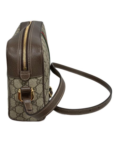 GUCCI（グッチ）GUCCI (グッチ) スモールショルダーバッグ ブラウンの古着・服飾アイテム