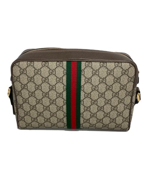 GUCCI（グッチ）GUCCI (グッチ) スモールショルダーバッグ ブラウンの古着・服飾アイテム