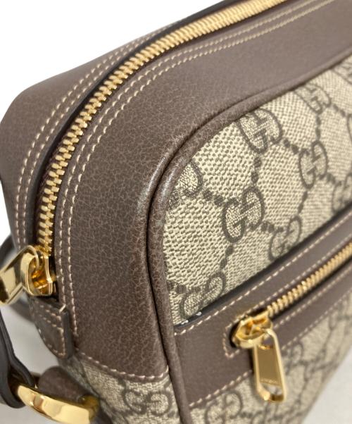 GUCCI（グッチ）GUCCI (グッチ) スモールショルダーバッグ ブラウンの古着・服飾アイテム