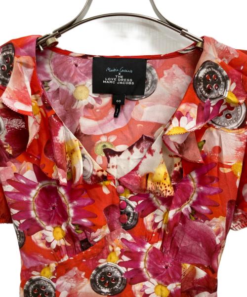 MARC JACOBS（マークジェイコブズ）MARC JACOBS (マーク ジェイコブス) maisie cousins ワンピース レッド サイズ:0000の古着・服飾アイテム
