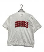 blurhms ROOTSTOCKブラームスルーツストック）の古着「別注 NEW WAVE プリントTシャツ」｜ホワイト