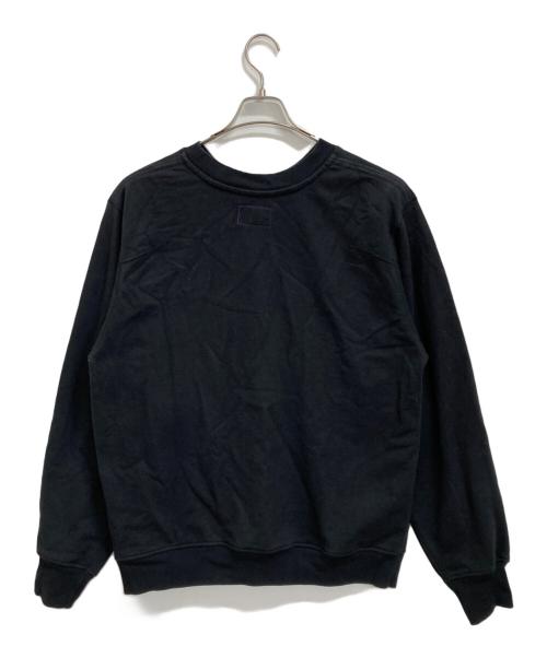 THE NORTHFACE PURPLELABEL（ザ・ノースフェイス パープルレーベル）THE NORTHFACE PURPLELABEL (ザ・ノースフェイス パープルレーベル) フィールド クルーネックスウェットシャツ ブラック サイズ:Lの古着・服飾アイテム