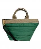 VIOLAd'OROヴィオラドーロ）の古着「トートバッグ」｜グリーン