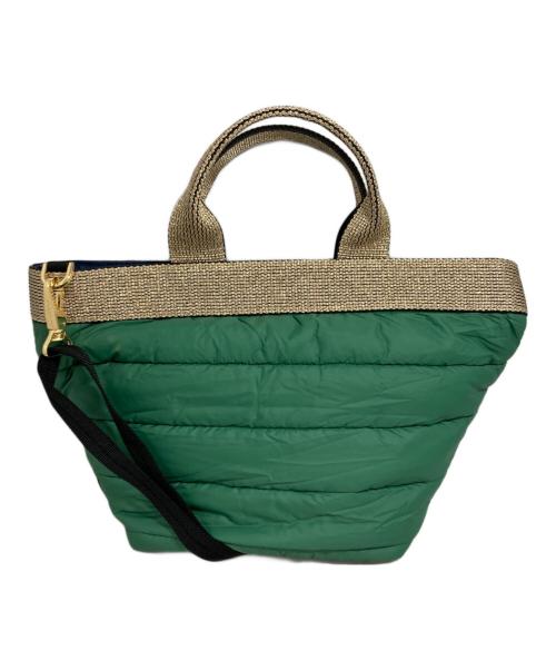 VIOLAd'ORO（ヴィオラドーロ）VIOLAd'ORO (ヴィオラドーロ) トートバッグ グリーンの古着・服飾アイテム