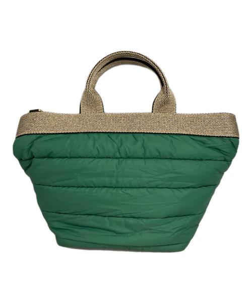 VIOLAd'ORO（ヴィオラドーロ）VIOLAd'ORO (ヴィオラドーロ) トートバッグ グリーンの古着・服飾アイテム