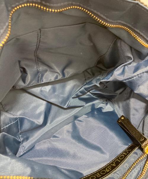 VIOLAd'ORO（ヴィオラドーロ）VIOLAd'ORO (ヴィオラドーロ) トートバッグ グリーンの古着・服飾アイテム