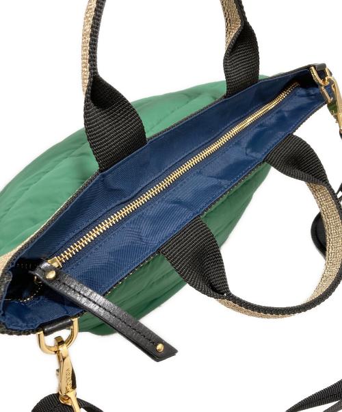 VIOLAd'ORO（ヴィオラドーロ）VIOLAd'ORO (ヴィオラドーロ) トートバッグ グリーンの古着・服飾アイテム