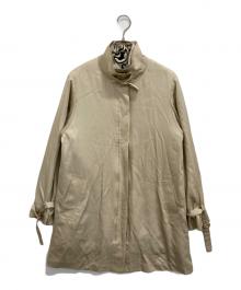 LEONARD（レオナール）の古着「中綿ライナーコート」｜ベージュ