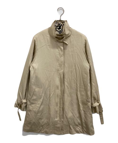 LEONARD（レオナール）LEONARD (レオナール) 中綿ライナーコート ベージュ サイズ:11号の古着・服飾アイテム