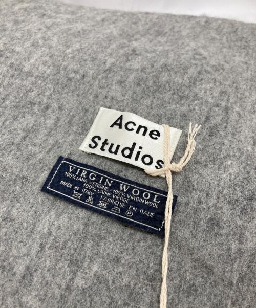 Acne studios（アクネ ストゥディオス）ACNE STUDIOS (アクネ ストゥディオス) マフラー グレー 未使用品の古着・服飾アイテム