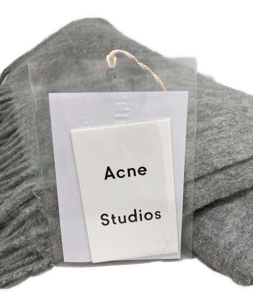 Acne studios（アクネ ストゥディオス）ACNE STUDIOS (アクネ ストゥディオス) マフラー グレー 未使用品の古着・服飾アイテム
