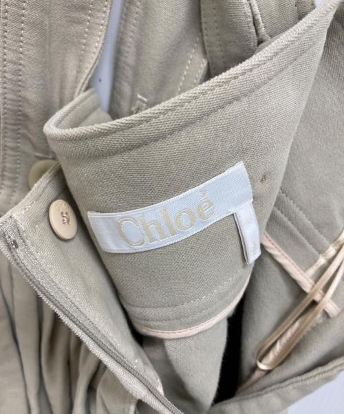 Chloe（クロエ）Chloe (クロエ) ワンピース ベージュ サイズ:34の古着・服飾アイテム