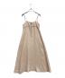 Adam et Rope (アダム エ ロペ) キャミソールワンピース ベージュ サイズ:Free：4000円