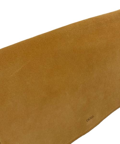 chiiiibag（チーバック）chiiiibag (チーバック) スウェードチェーンショルダーバッグ ベージュの古着・服飾アイテム