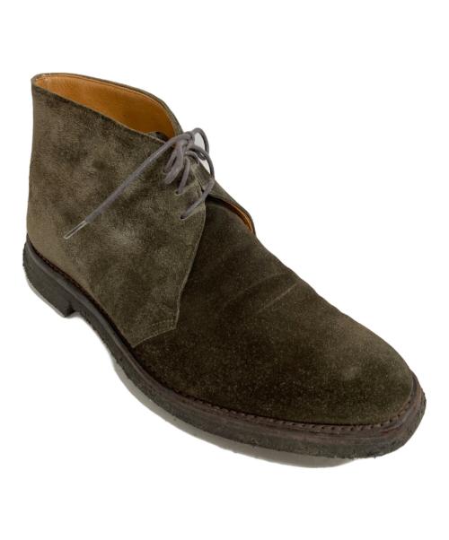 Crockett & Jones（クロケット＆ジョーンズ）Crockett & Jones (クロケット＆ジョーンズ) チャッカブーツ オリーブ サイズ:8Eの古着・服飾アイテム