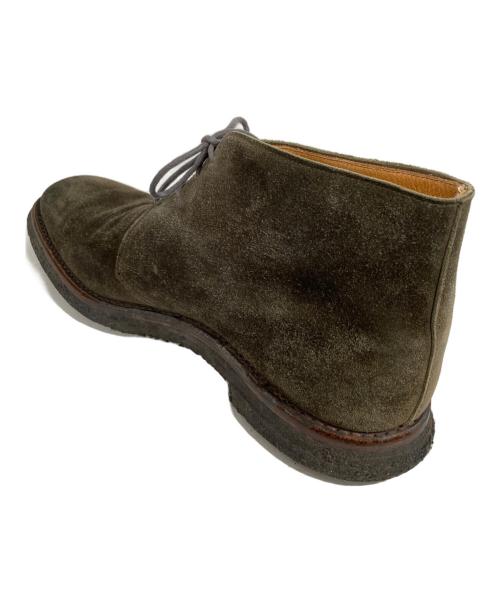 Crockett & Jones（クロケット＆ジョーンズ）Crockett & Jones (クロケット＆ジョーンズ) チャッカブーツ オリーブ サイズ:8Eの古着・服飾アイテム