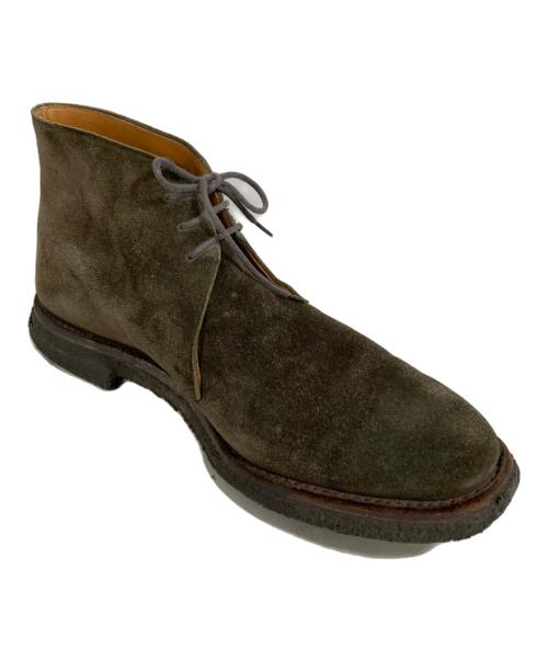 Crockett & Jones（クロケット＆ジョーンズ）Crockett & Jones (クロケット＆ジョーンズ) チャッカブーツ オリーブ サイズ:8Eの古着・服飾アイテム