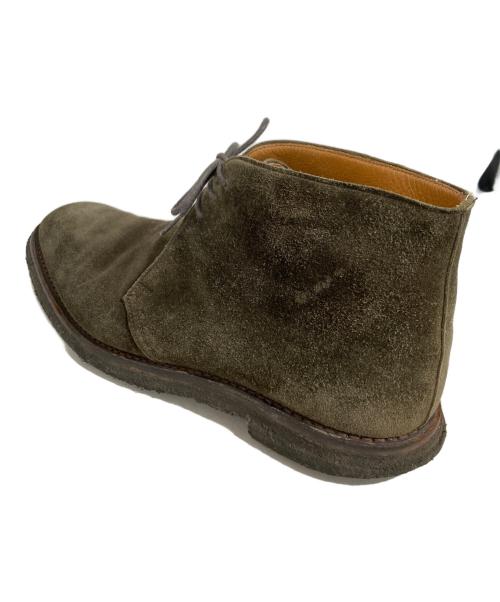 Crockett & Jones（クロケット＆ジョーンズ）Crockett & Jones (クロケット＆ジョーンズ) チャッカブーツ オリーブ サイズ:8Eの古着・服飾アイテム