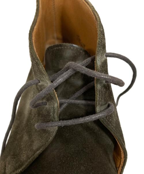 Crockett & Jones（クロケット＆ジョーンズ）Crockett & Jones (クロケット＆ジョーンズ) チャッカブーツ オリーブ サイズ:8Eの古着・服飾アイテム