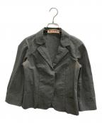 MARNIマルニ）の古着「テーラードジャケット」｜グレー