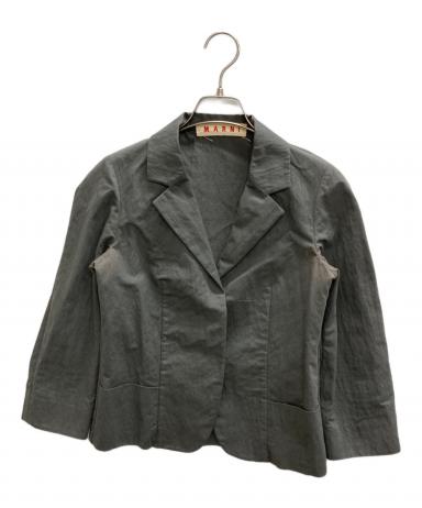 中古・古着通販】MARNI (マルニ) テーラードジャケット グレー サイズ