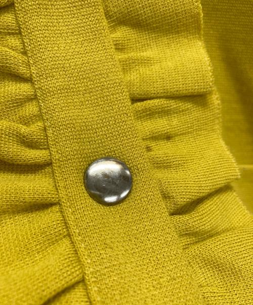 MARNI（マルニ）MARNI (マルニ) フリルブラウス イエロー サイズ:38の古着・服飾アイテム