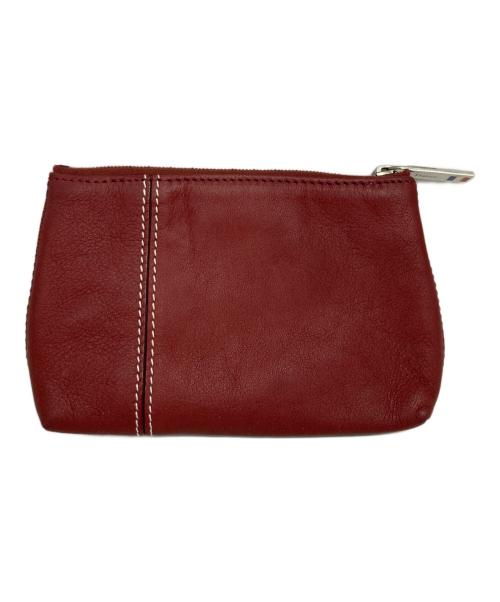 CELINE（セリーヌ）CELINE (セリーヌ) ポーチ レッドの古着・服飾アイテム