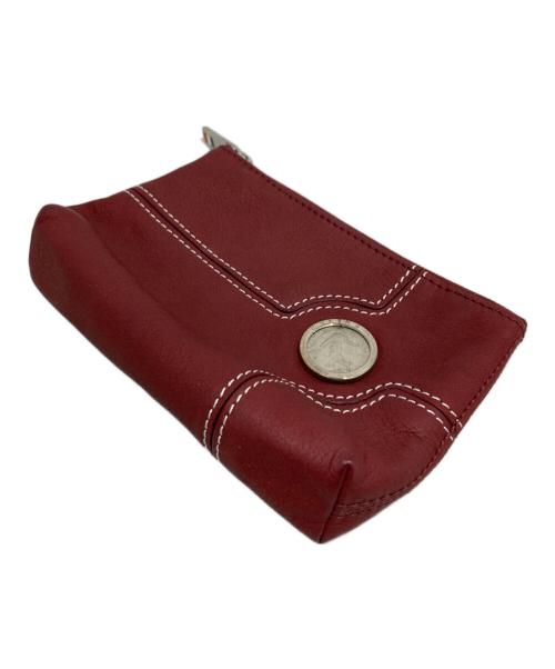 CELINE（セリーヌ）CELINE (セリーヌ) ポーチ レッドの古着・服飾アイテム