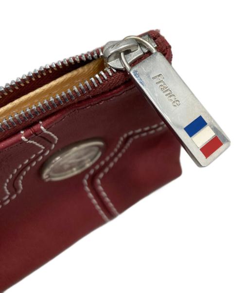 CELINE（セリーヌ）CELINE (セリーヌ) ポーチ レッドの古着・服飾アイテム