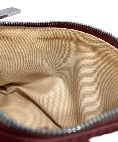 CELINE（セリーヌ）CELINE (セリーヌ) ポーチ レッドの古着・服飾アイテム