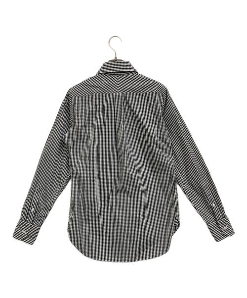 MADISON BLUE（マディソンブルー）MADISON BLUE (マディソンブルー) ギンガムチェックシャツ ブラック サイズ:2の古着・服飾アイテム