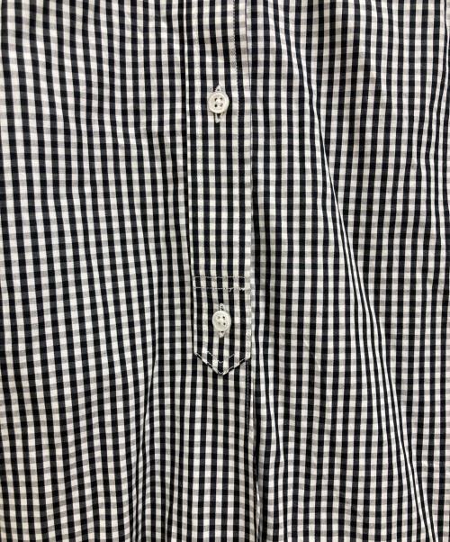 MADISON BLUE（マディソンブルー）MADISON BLUE (マディソンブルー) ギンガムチェックシャツ ブラック サイズ:2の古着・服飾アイテム