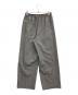 ENFOLD (エンフォルド) ストレートワイドパンツ グレー サイズ:36：12000円