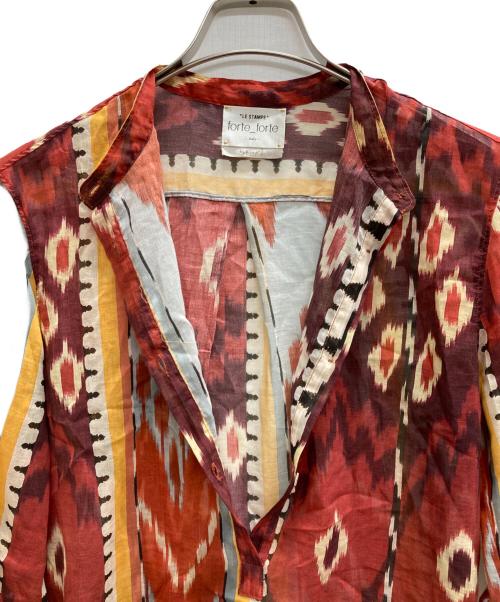 forte forte（フォルテ・フォルテ）forte forte (フォルテ・フォルテ) シャツ レッド サイズ:1の古着・服飾アイテム