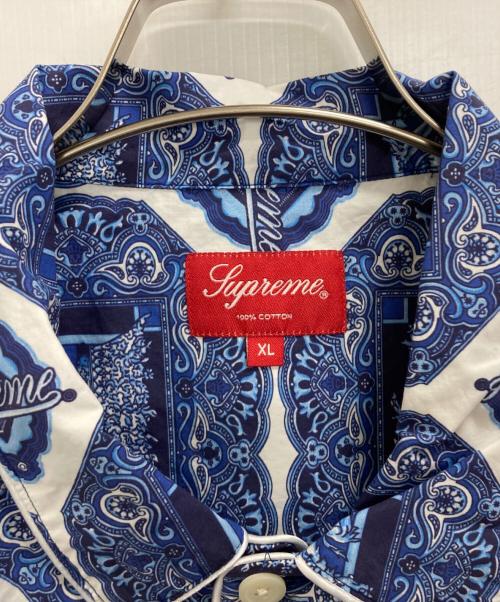 SUPREME（シュプリーム）SUPREME (シュプリーム) Regency pajama set ブルー サイズ:XLの古着・服飾アイテム