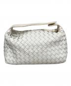 BOTTEGA VENETAボッテガベネタ）の古着「ハンドポーチ」｜ホワイト