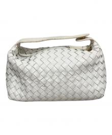 BOTTEGA VENETA（ボッテガベネタ）の古着「ハンドポーチ」｜ホワイト