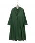 MIDIUMISOLID（ミディウミソリッド）の古着「コート」｜グリーン