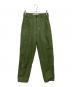 THE SHINZONE（ザ シンゾーン）の古着「ベイカーパンツ」｜グリーン
