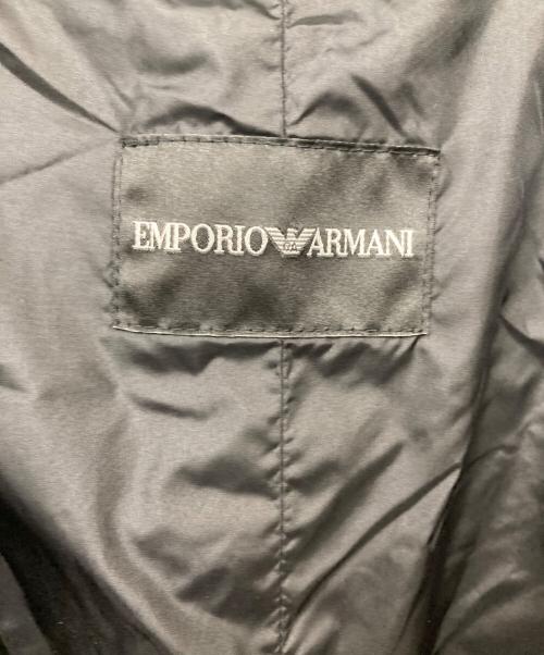 EMPORIO ARMANI（エンポリオアルマーニ）EMPORIO ARMANI (エンポリオアルマーニ) コート ブラック サイズ:50の古着・服飾アイテム