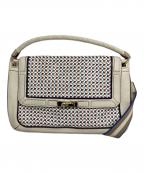 ANYA HINDMARCHアニヤ・ハインドマーチ）の古着「バッグ」｜ホワイト