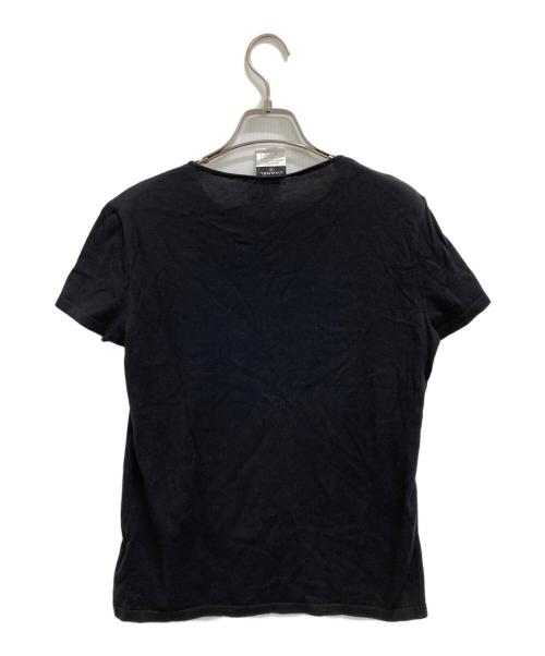 CHANEL（シャネル）CHANEL (シャネル) 半袖カットソー ブラック サイズ:42の古着・服飾アイテム