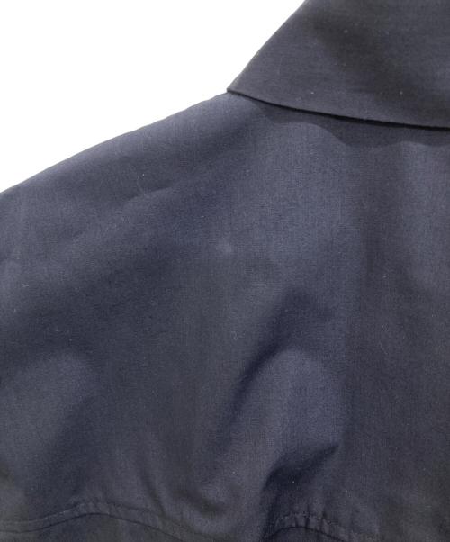 Gypsohila（ジプソフィア）Gypsohila (ジプソフィア) Good Luck Blouseリボン半袖シャツ ネイビー サイズ:Fの古着・服飾アイテム